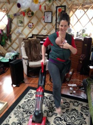 Vacuuming: My new hobby.