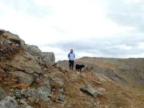 This is what feminism looks like: Hiking in the tundra