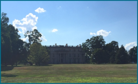 Also in Hyde Park, NY is the Vanderbilt mansion and park. We will save that for another time, but did drive through the park.