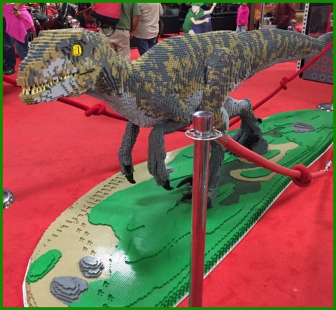 Can you imagine the time it took to build this out of Lego blocks?