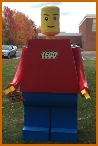 Here's a VERY large LEGO man!