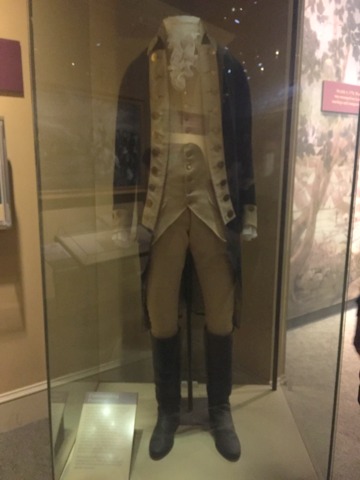 George Washington's uniform