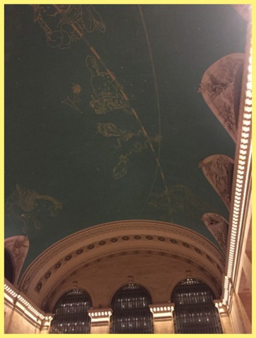 When you're in Grand Central Station, look up!