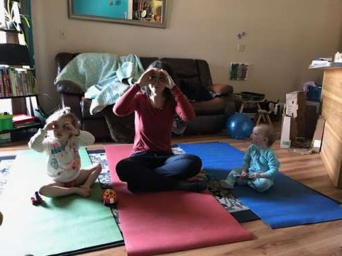 Family reboot with some yoga!