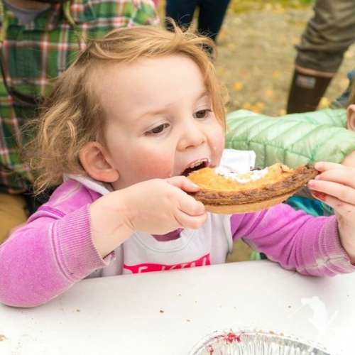 Pie eating contests!  She did disturbingly well...