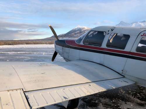 Evan's sweet ride from Anchorage to Palmer.  