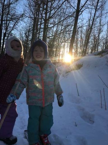 Sisters! Sun! Snow!