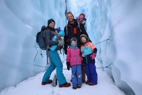 Glacier explorers!