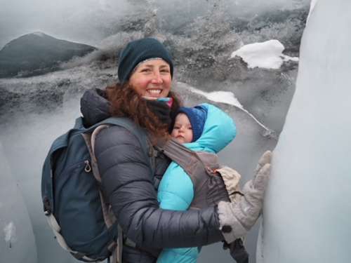 Alaskan kids are lucky! Most people never get to see a glacier in real life.  These kids get to see them when they are babies, and practically out our back door.