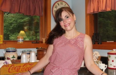 A pic of me from one of my very first blogs in 2010. Ha! I STILL have that dress!